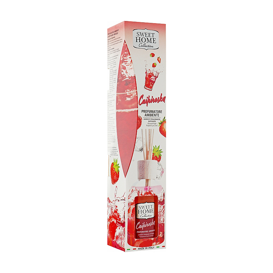 Аромадифузор Sweet Home Collection Caipiroska Diffuser з полуничним ароматом, 100 мл